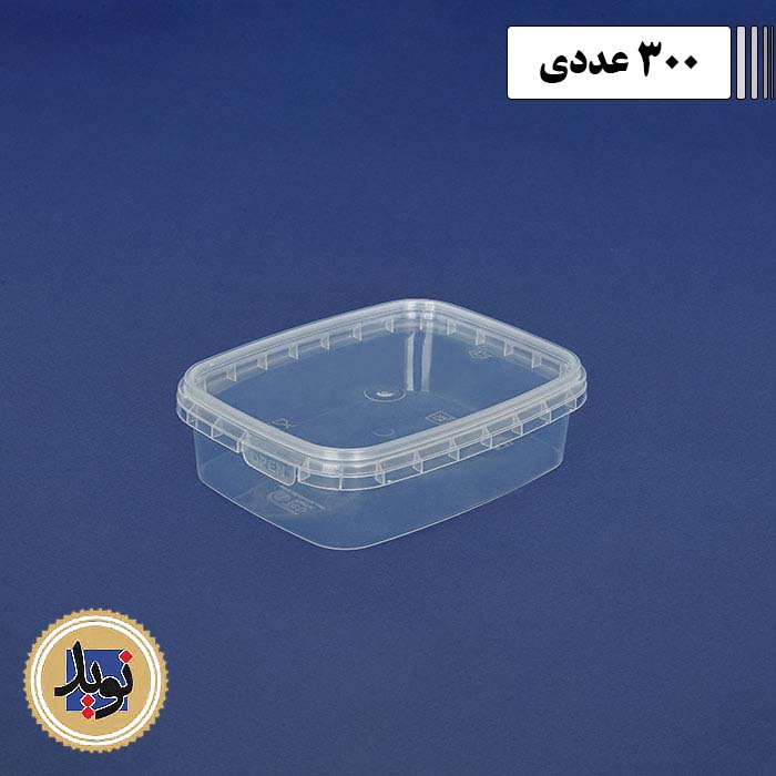 ظرف مایکروویو 160 طب با درب-(300عددی)