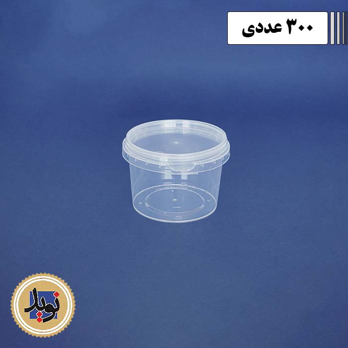 کاسه مایکروویو 300 درب دار توکافوم-(300عددی)