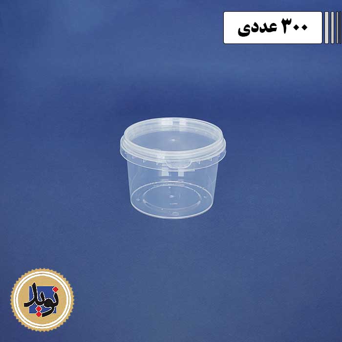 کاسه مایکروویو 310 درب دار پولاد پویش-(300عددی)