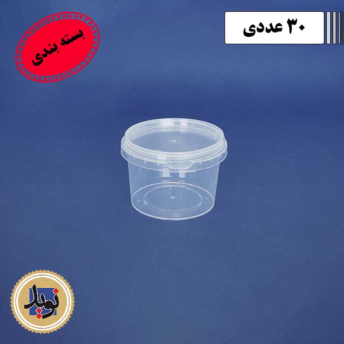 کاسه مایکروویو 310 درب دار پولاد پویش-(30عددی)