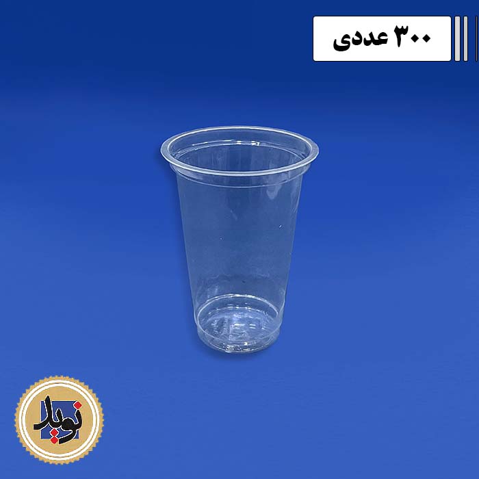 لیوان 400 گلیژه تک پلاست-(300عددی)