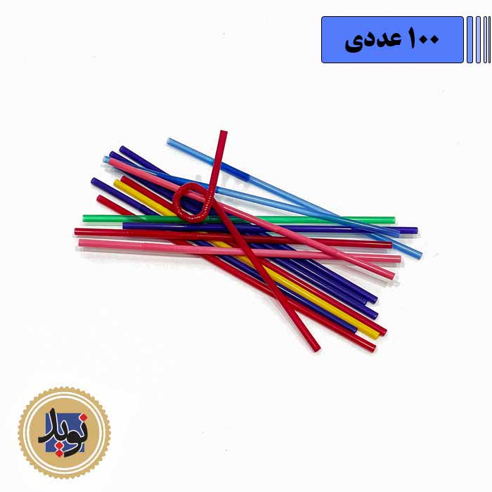 نی 6 میل رنگی ایرانی-(100عددی)