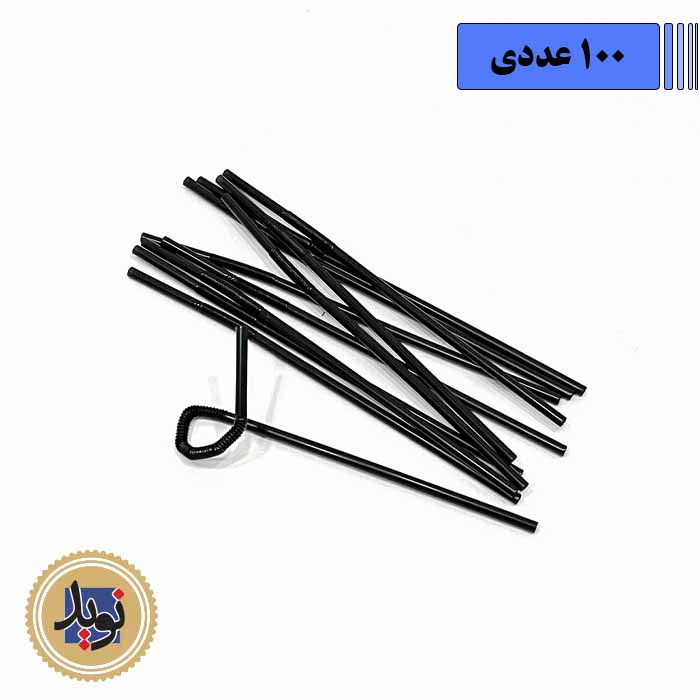 نی 6 میل ایرانی مشکی-(100عددی)