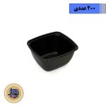 ظرف سوشی مشکی کدM800-(200عددی)