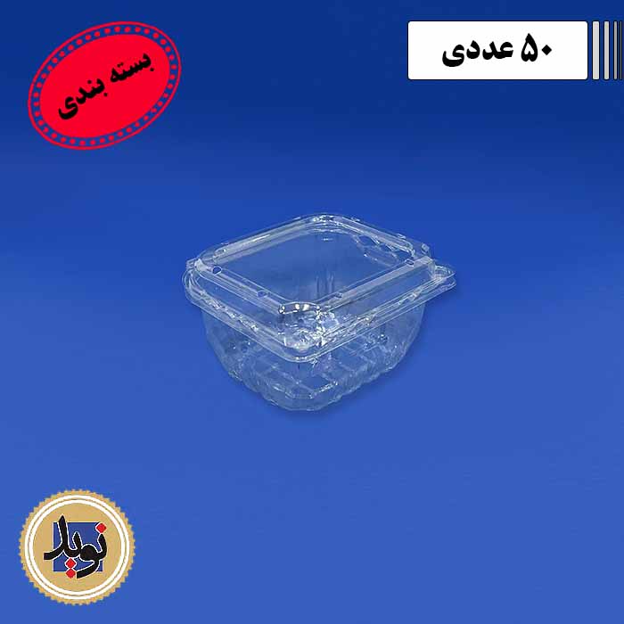ظرف فروت باکس پانچ دار 450 خوزستان-(50عددی)