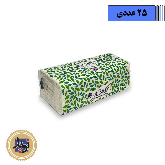 دستمال 150برگ کاغذی تکلان-(25عددی)