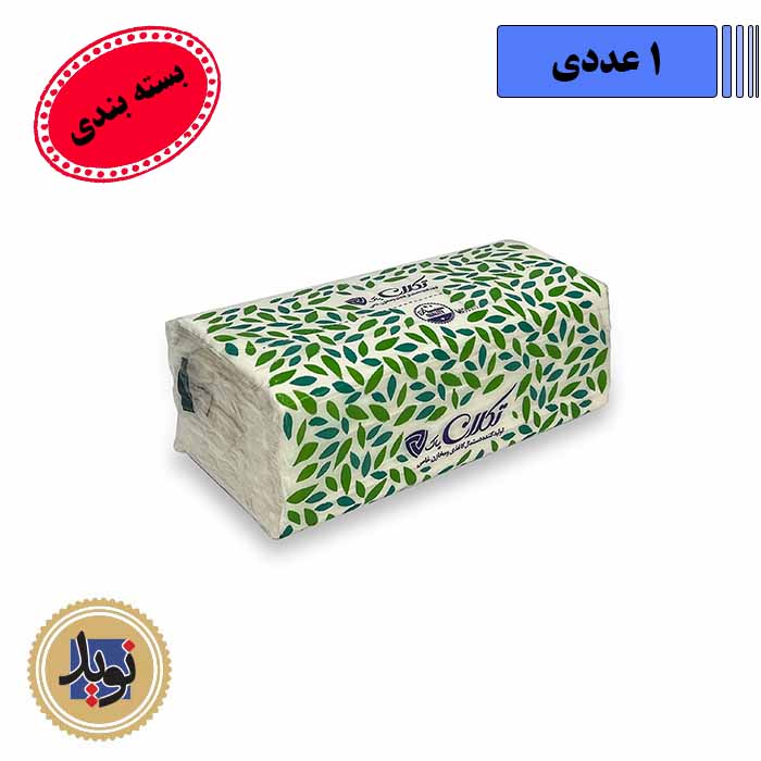 دستمال 150برگ کاغذی تکلان-(1عددی)