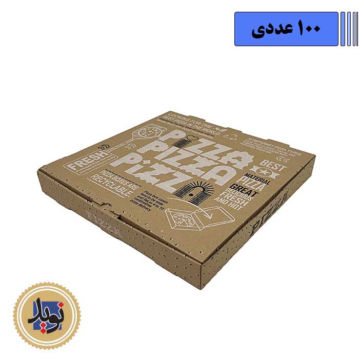 جعبه پیتزا 34 چاپی-(100عددی)