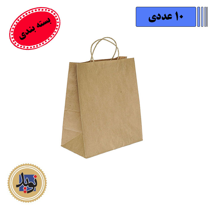 پاکت بیرون بر دسته نخی کوچک اخوان-(10عددی)
