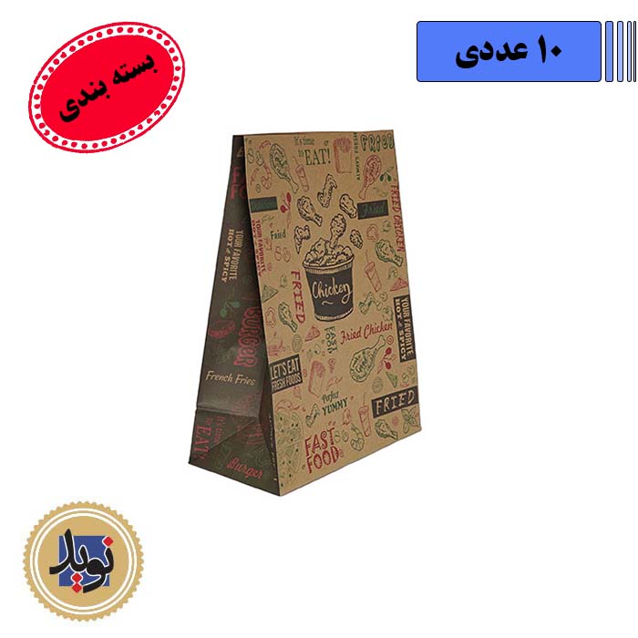 پاکت سوخاری چاپی چهار رنگ-(10عددی)