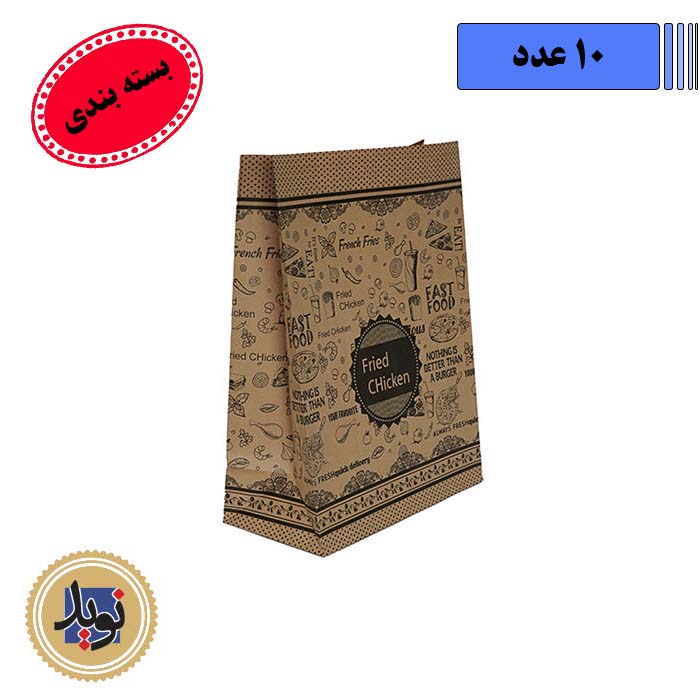 پاکت سوخاری با چاپ مروارید-(10عددی)