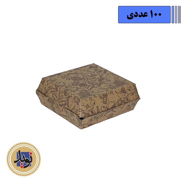 جعبه سوخاری سه تکه حجمی طرح عمومی-(100عددی)