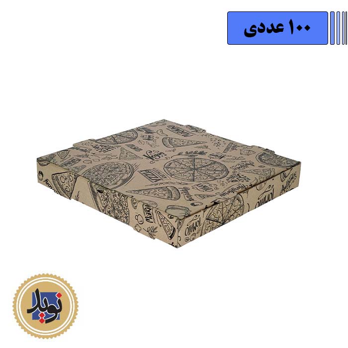 جعبه پیتزا 32 چاپی-(100عددی)
