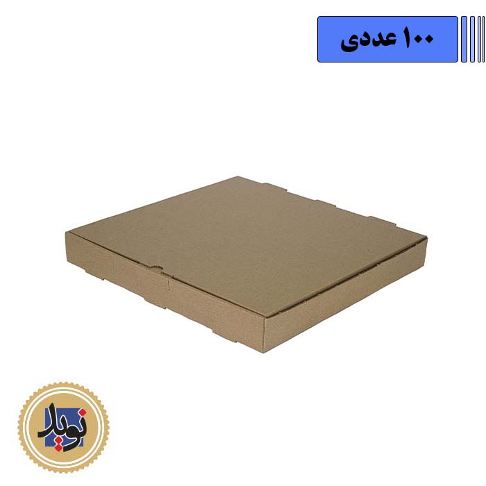 جعبه پیتزا 34 خام- (100عددی)