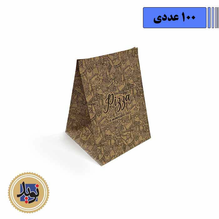 پاکت پیتزا 24 چاپی امرتات-(100عددی)